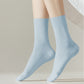 Soft Solid Color Ankle Socks 6Pk