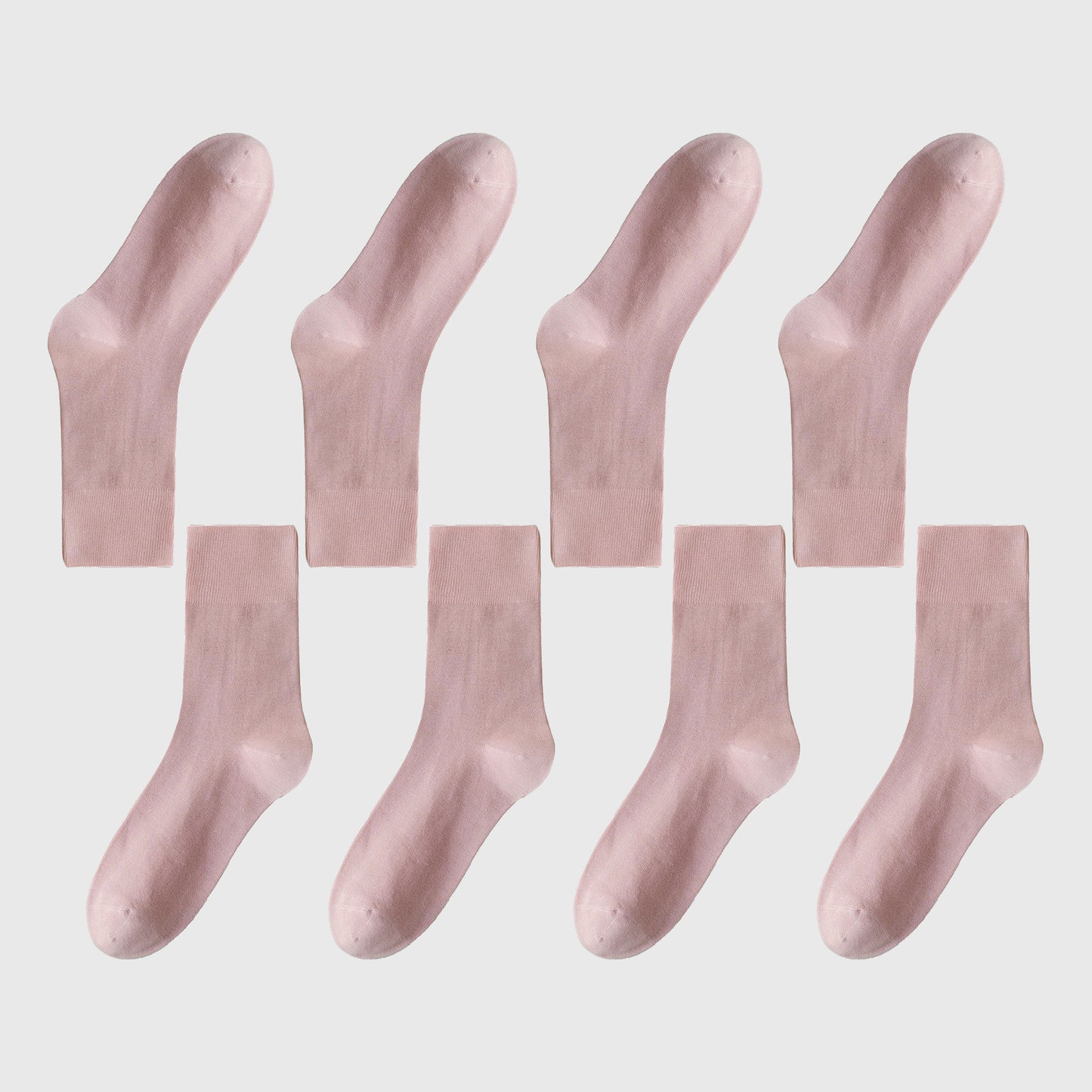 Soft Solid Color Ankle Socks 6Pk