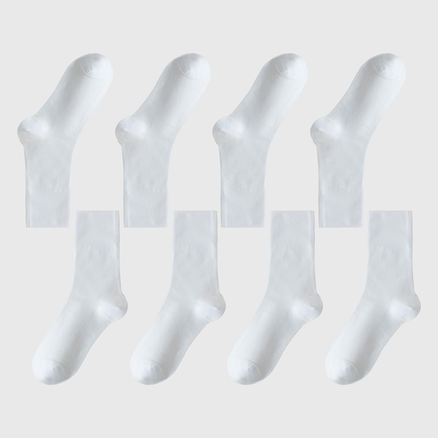Soft Solid Color Ankle Socks 6Pk