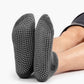Ankle Grip Socks 3-Pack with Textured Soles and Cushioned Knit Design for Indoor Stability