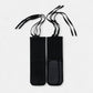 2-Pack Over-the-Calf Grip Socks with Ribbon Tie and Non-Slip Sole for Barre Pilates Yoga