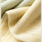 3 Pairs Ruffle Trim Crew Socks Soft Cotton Knit Lightweight Ribbed Texture with Scalloped Edge for Everyday Wear