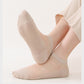 Sheer Mesh Ankle Socks with Soft Knit Sole and Delicate Lace Trim Lightweight Breathable Low-Cut Design