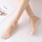 5-Pack Sheer No Show Liner Socks with Non-Slip Heel Grip Lightweight Invisible Design