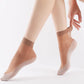 5-Pack Sheer No Show Liner Socks with Non-Slip Heel Grip Lightweight Invisible Design