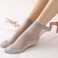 5-Pack Sheer No Show Liner Socks with Non-Slip Heel Grip Lightweight Invisible Design