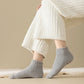 3-Pack Non-Slip Plush Fuzzy Ankle Socks with Grips and Soft Cozy Texture