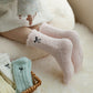 3-Pack Fuzzy Crew Socks with Embroidered Bow Detail and Soft Plush Texture