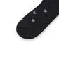 3-Pack Women's Crew Socks with Allover Bow Embroidery and Ribbed Texture