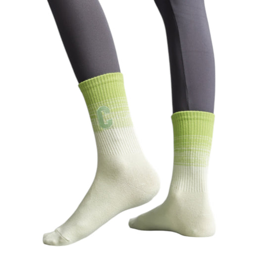 3-Pack Women's Cotton Crew Socks with Cushioned Arch and Moisture-Wicking Athletic Fit