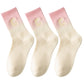 3-Pack Women's Cotton Crew Socks with Cushioned Arch and Moisture-Wicking Athletic Fit