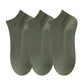 3-Pack Men¡¯s Low Cut Cotton Ankle Socks with Breathable Mesh Knit and Odor-Resistant Antibacterial Design
