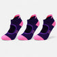 3-Pack Low Cut Performance Socks with Arch Support Cushioned Sole and Non-Slip Grip Heel