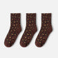3-Pack Leopard Print Ankle Socks with Soft Knit Fabric and Allover Animal Pattern