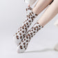 3-Pack Leopard Print Ankle Socks with Soft Knit Fabric and Allover Animal Pattern