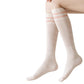 3-Pack Women's Over the Knee Sport Socks with Breathable Mesh Knit and Non-Slip Calf Support