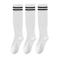 3-Pack Women's Over the Knee Sport Socks with Breathable Mesh Knit and Non-Slip Calf Support