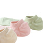 3-Pack Women's Pure Cotton Low Cut Socks with Heel Grip Anti-Slip Design