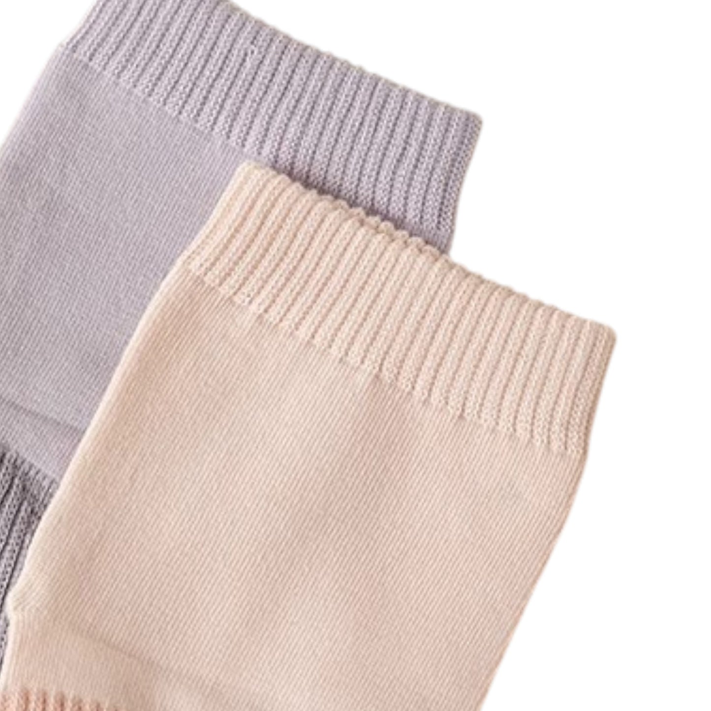 3-Pack Women's Pure Cotton Five-Toe Socks with Antibacterial Breathable Design