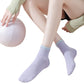 3-Pack Women's Mid-Ankle Sports Socks with Silicone Non-Slip Grip and Breathable Comfort