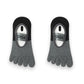 3 Pairs Women's Cotton Sports Five Toe Anti Slip Fitness Yoga Socks with Elastic Strap