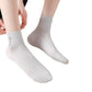 5 Pairs Women's Breathable Mesh Crew Socks with Antibacterial Design for Everyday Comfort