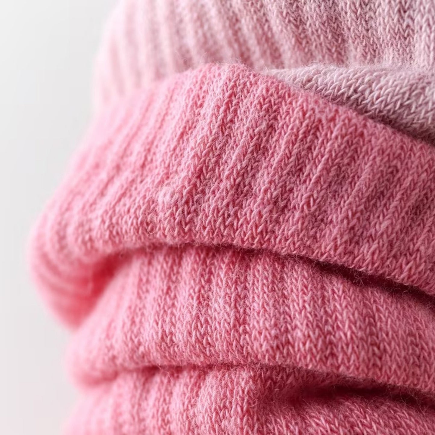 2-Pair Knee High Grip Bottom Socks with Ribbed Knit Design and Cushioned Comfort for Yoga, Pilates, and Dance