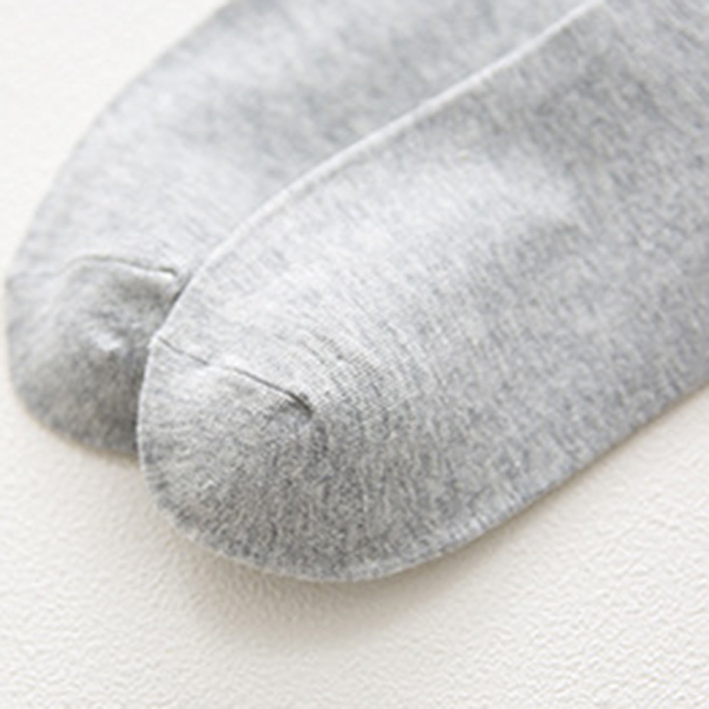 5-Pair Ankle Socks with Ribbed Cuff and Embroidered Heart Accent for Everyday Comfort and Style