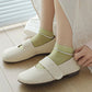5-Pair Knit Ankle Socks with Delicate Heart Pattern and Ruffled Cuff Detail for Sweet Everyday Style