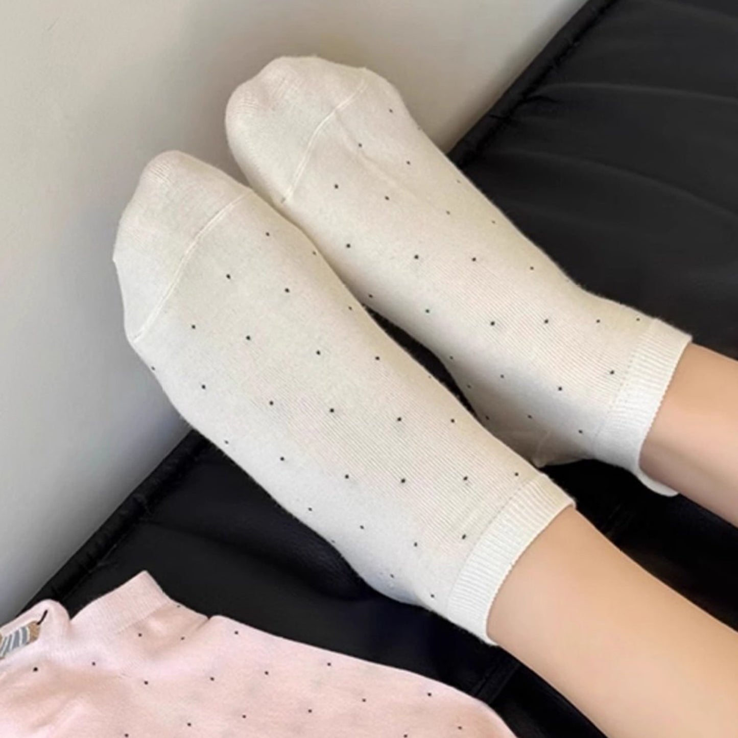 3-Pair No-Show Socks with Embroidered Dog Design and Soft Knit Low-Cut Fit for Casual Comfort