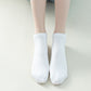 6-Pair Pure Cotton Low Cut Socks Antibacterial Soft Breathable Everyday Comfort Fit