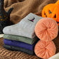 3-Pack Crew Socks with Ribbed Cuffs in Festive Halloween Design