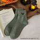 3-Pack Crew Socks with Ribbed Cuffs in Festive Halloween Design