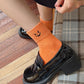 3-Pack Crew Socks with Ribbed Cuffs in Festive Halloween Design