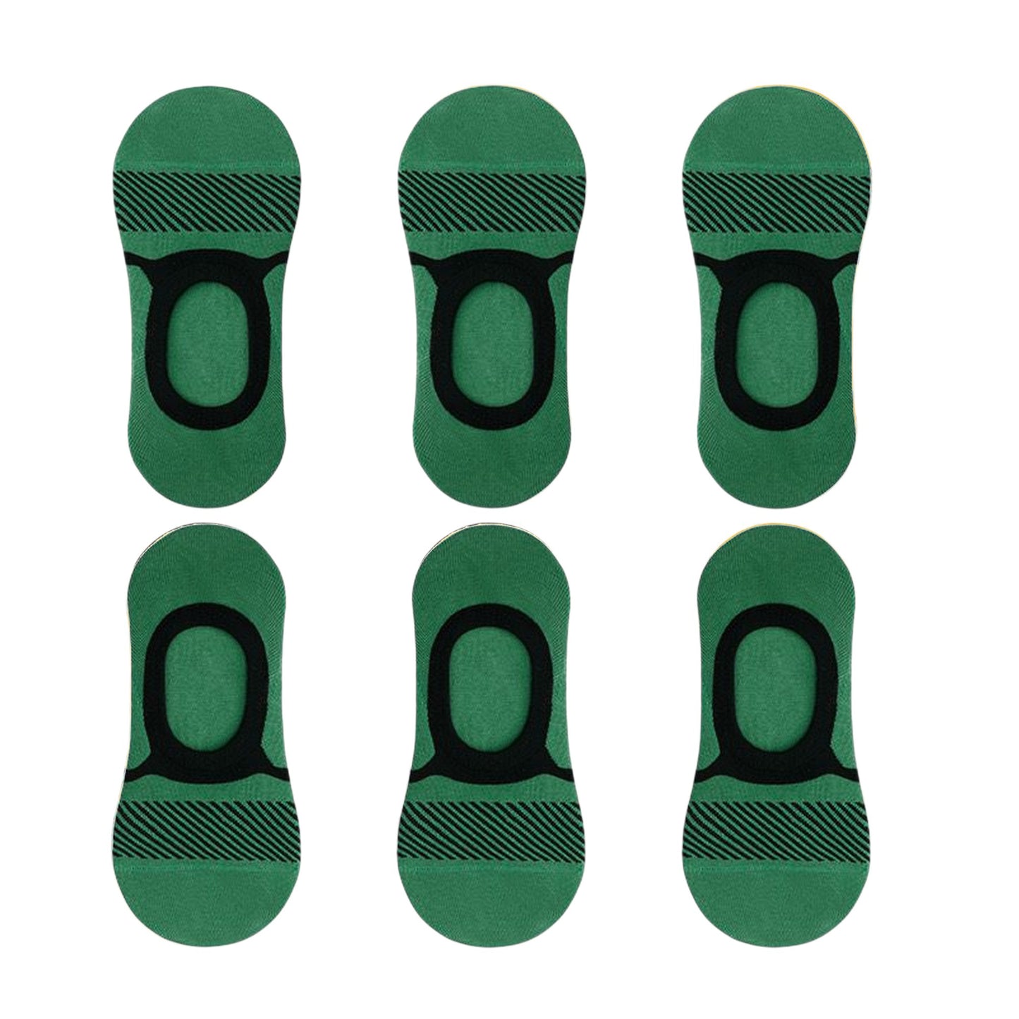 Men's Invisible No - Show Liner Socks 6pk