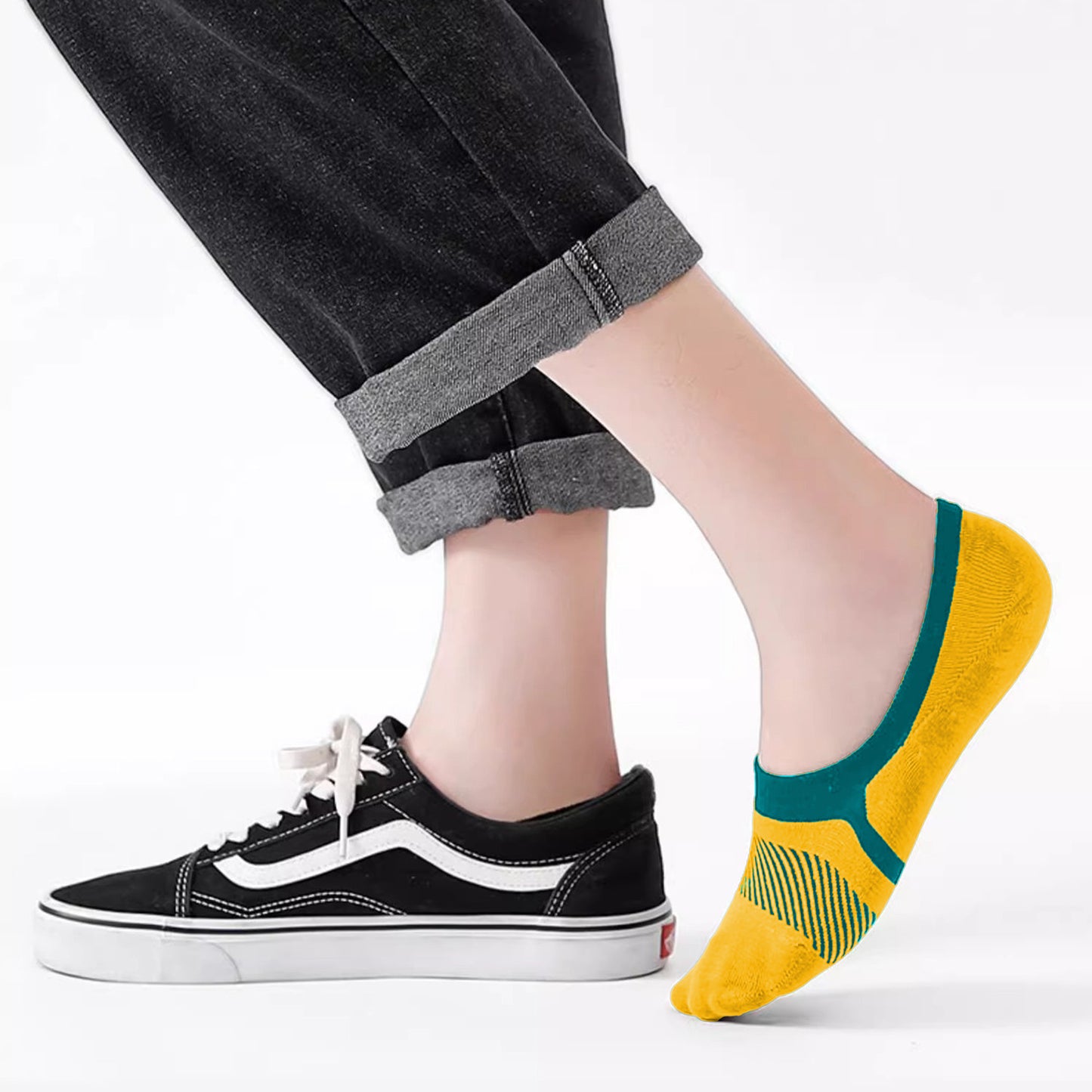 Men's Invisible No - Show Liner Socks 6pk