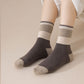 3 - Pack Colorblock Crew Socks with Soft Knit Fabric and Reinforced Heel and Toe