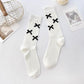 6pk Knee - High Socks with Bow Accents