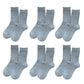 Star - Patterned 6pk Soft Crew Socks