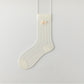 6pk Breathable Sheer Ankle Socks with Bow Accent