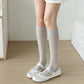 6pk Ribbed Knee - High Socks - Soft & Breathable