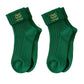 2-Pair Pack Fall Winter Warm Cotton Socks with Cute Christmas Embroidery
