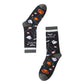 2 Pairs Women's Cotton Halloween Socks Fun Festive Holiday Patterns