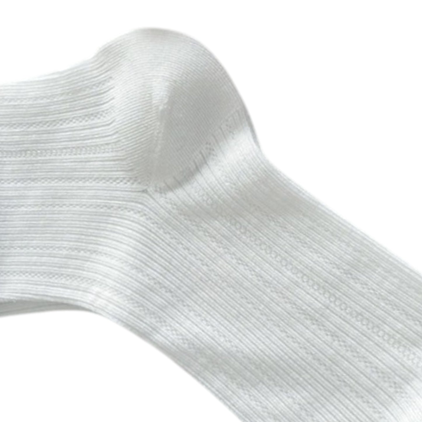 3-Pair Pack Cotton Mesh Ankle Socks with Delicate Ruffle Trim