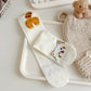 3-Pair Cotton Blend Socks with Cute Animal Designs Breathable and Comfortable