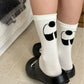 3-Pair Cotton Blend Socks with Cute Animal Designs Breathable and Comfortable
