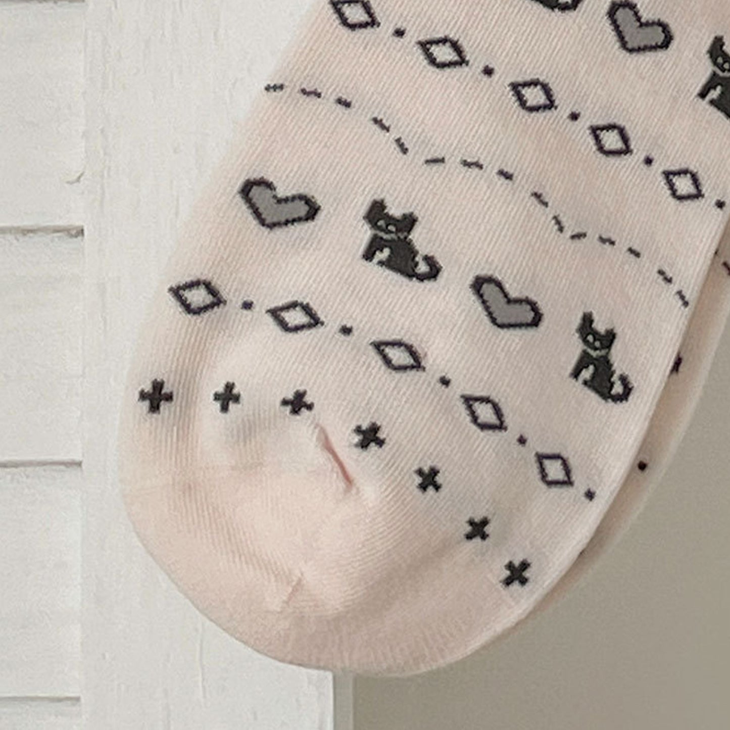 Cotton Blend Socks 3-Pair Pack with Cute Animal Print Comfortable and Soft