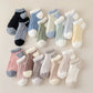 3-Pair Ultra-Soft Fuzzy Ankle Socks with Cozy Textured Design US 5¨C10