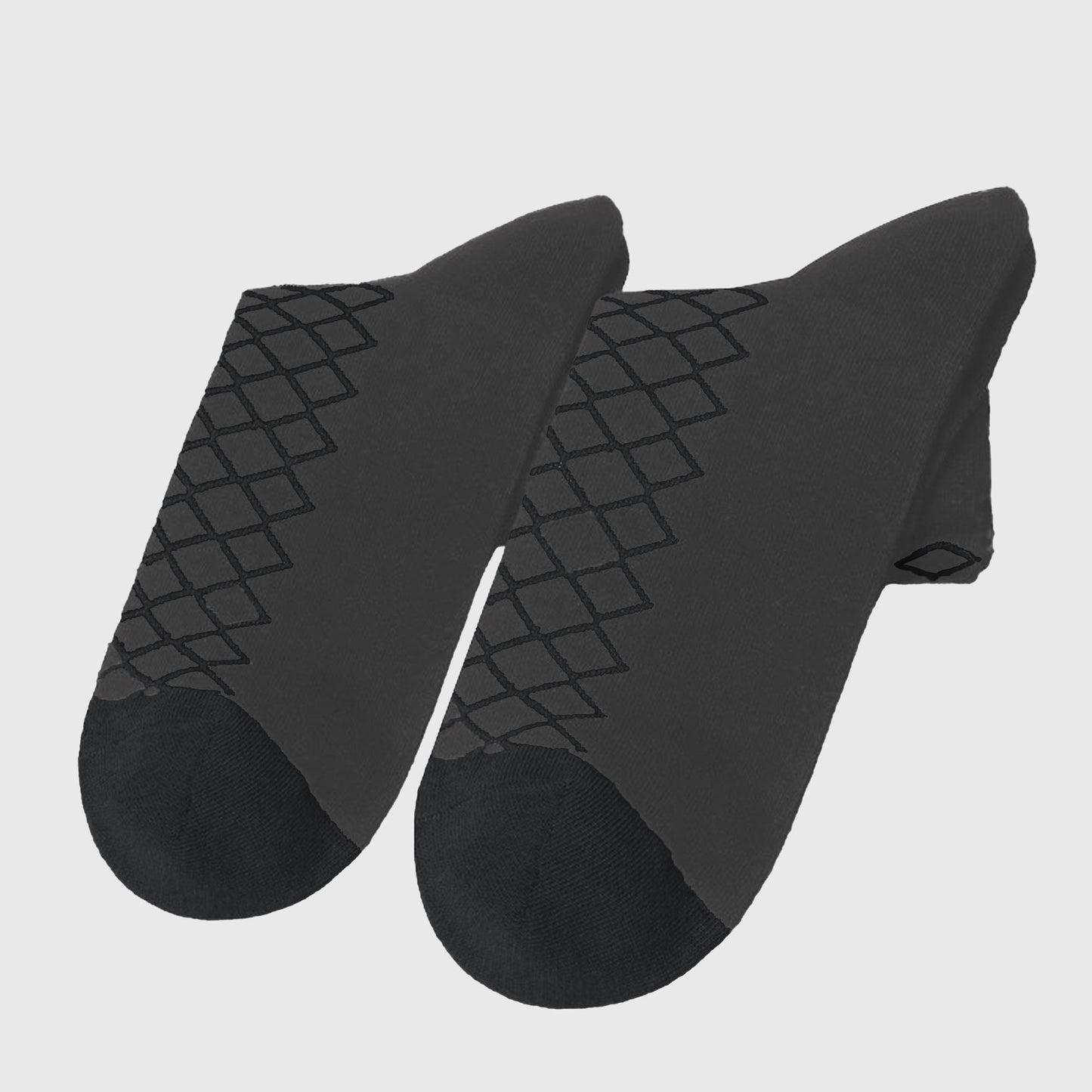 6pk Men's Socks with Geometric Pattern