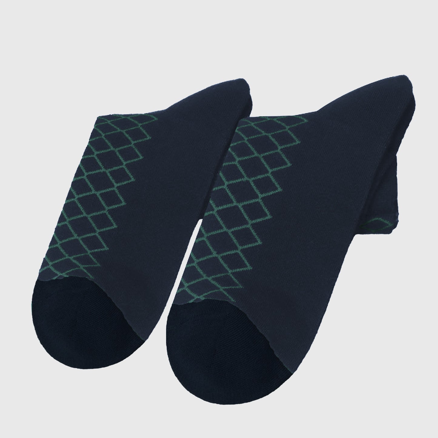 6pk Men's Socks with Geometric Pattern